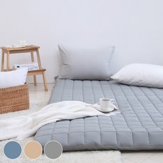 [올리비아데코]코트니 순면 요커버(Q), 빈티지블루_33_O26AYH01Q