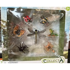 CollectA 英國 高擬真 恐龍模型, 1個, 昆蟲禮盒組（７入）