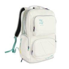 VICTOR 勝利 戴資穎 致敬系列 羽球後背包 BR5033TTY 羽球背包 羽球拍袋, 1個, 亮白/鸚鵡粉綠