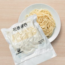진성웰푸드 진품생면 1kg(5인분) 무방부제 칼국수 샤브샤브면, 5인분, 1kg