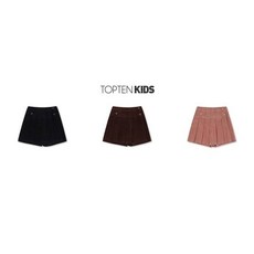 매장정품 탑텐 키즈 MKE4RS2011 여아 벨베틴 플리츠 스코츠 135522