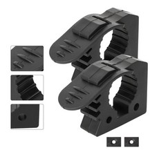 퀵 릴리스 클램프 마운트 고무 도구 장비 오프로드 밴 트럭 보트 기차 오토바이, 1개, 2. 2pc Black