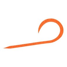 다이와 DAIWA 타이라 바넥타이 홍아 실리콘 넥타이 싱글 곱슬 나카이 오렌지