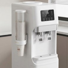 세일론 설치가 간편한 무타공 부착식 벽걸이 종이컵 디스펜서, 1개, 화이트