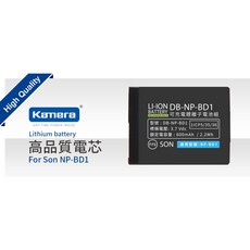 Kamera 相機鋰電池 適用 Sony NP-BD1/FD1, 1個