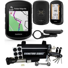 Garmin Edge 540 소형 GPS 사이클링 휴대용 컴퓨터 | 내비게이션 및 시그니처 시리즈 선물 번들, Bike Kit Bundle, 1개