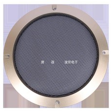 스피커 그릴 커버 스피커망 보호 실버 DIY 철망, 골드 링 + 블랙 메시, 3 인치