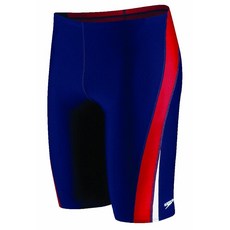 Speedo 800392650226 디스코 붐 스플라이스 재머 팀 퍼플 26, 22, 네이비/레드/화이트 스플라이스