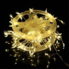 비타리토 LED 100구 2.5m 웜색 USB 지네전구