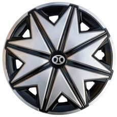 14인치 휠 RS600 루피노 포터2/봉고3 전용 알루미늄 커버 세트, 14인치1069실버+블랙