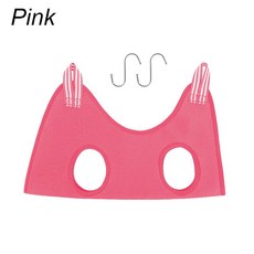 애완 동물 미용 해먹 교수형 고양이 손질 손톱 절단 안티 스크래치 물린 고정 가방 목욕 트리밍 구속 용품, M, Pink, 1개