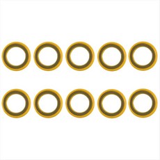 10Pcs 26-830749 머큐리 마린 Mercruiser 모터 보트 액세서리 용 기어 케이스 윤활유 오일 드레인 플러그 와셔 가스켓, 표시된 대로