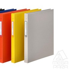 미니파라 문화 3공 O링 바인더 회색 A4 서류바인더