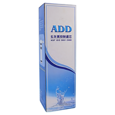 ADD石灰質抑制濾心《1.5型》有效抑制水垢、鐵銹、青苔，確保飲用水安全，適用多種淨水設備, 1個, 1.5型