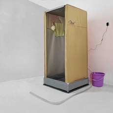 텐트 간이 야외 목욕탕 원터치 샤워 그늘막 다용도 어닝, 기본 사용 인원, 길이 100 높이 85 190CM 3