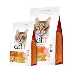 Catit 貓倍麗 三鮮凍乾糧 4磅/1.8公斤 成貓配方, 雞, 1.8kg, 1個