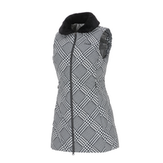 Volvik 女款翻領鵝絨長版高爾夫背心 VLDWLA04