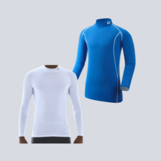 1+1 럭슨 남성 스포츠 기능성 터틀 긴팔 언더레이어 컴프레션 베이스레이어 짐웨어 런닝 조깅 헬스복 축구 야구