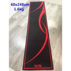 다트 패드 트랙 러그 타입 호환 업소용 가정용 술집 바, 모델 A 60x248cm