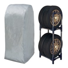 아이리스 오야마(IRIS OHYAMA) 경트럭・경상용차용 타이어 랙 커버 첨부 오래 내하중 120kg KTL-450C, 1개