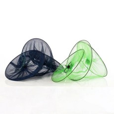 휴대용 접이식 낚시 트랩 바닷가재 새우 크피쉬용 케이지 레크리에이션 야외 그물, 기본