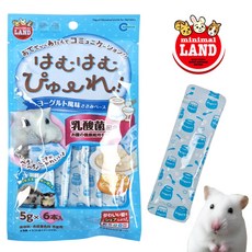 마루칸 요거트퓨레 1P(낱개) 햄스터 영양간식, 1개, 5g