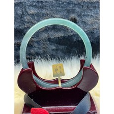 59.5mm冰種藍水小細條 天然翡翠A貨, 1個