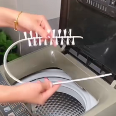 세탁기 청소솔 1+1, 2개, 화이트