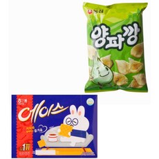 해태 에이스 크래커 +농심 양파깡 /바삭한/스낵/소풍/사무실간식, 1개, 83g