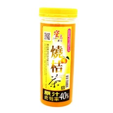 寶島蜜見 燒桔茶 台灣在地金桔 原汁含有率40% 生津止渴 冷熱皆宜, 1個, 600ml