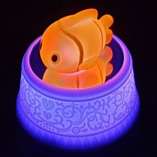 과학실험키트-LED 회전 오르골 뮤직박스 만들기(열대어), 1개