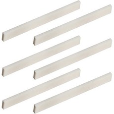 6Pcs 기타 본 안장 빈 브리지 일렉트릭 베이스 어쿠스틱 클래식 만돌린 밴조 우쿨렐레 DIY용 퓨어