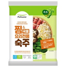 풀무원 샤브샤브 쌀국수 아구찜 찜&국물요리 전용 숙주 200g, 1개