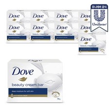 도브 뷰티 바 비누, 135g, 10개입