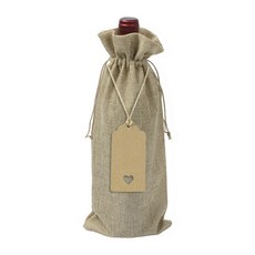 와인병 삼베 가방 커버 선물 황마 10P 포장 DD-11419 86874pc 1(PC)