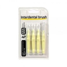 WL 고강도 와이어 고강도 치간칫솔 I형 아이보리 4P 0.7mm, 본상품, 1