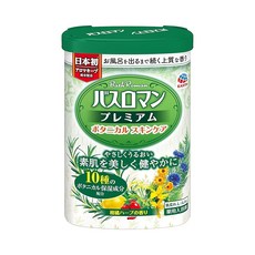 의약외품 바스로망 프리미엄 보타니컬 스킨케어 입욕제 아로마 피부에 수분 건조 보습 피로회복 어깨결림 요통 케어 (어스제약)