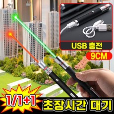 {국내 배송}초강력 포인트 충전식 라이트 펜 교학용 강의용 PPT USB 충전 휴대용 고양이 장난감 BLAYSO, 1개, 레드 라이트