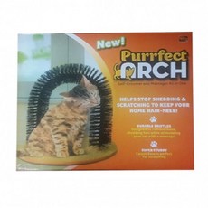 뉴퍼펙트 아치 셀프 브러싱 고양이 스크레처, 1개