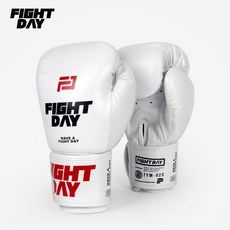 FIGHT DAY 拳套 - 白色 訓練拳套, 1個, 8oz