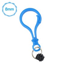 디폼블럭8mm320개 세트&부자재, K13_8mm디폼블럭 검정블럭+파랑고리(10개), 1개