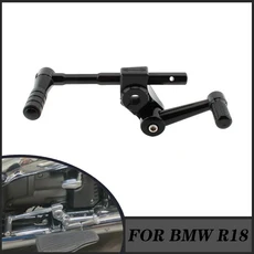 오토바이 전방 및 기어 변속 레버 BMW R18 클래식 719 배거 트랜스콘티넨탈 2020-2023, 01 검정색