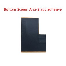 JCD 1piece 상단 및 하단 LCD 디스플레이 화면 DS Lite 용 방진 접착제 NDSL 콘솔 스폰지 양면, 01 bottom