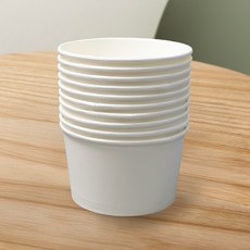 마켓주하 일회용 종이그릇 10p 일회용종이그릇, 520ml