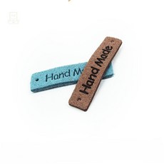 스토어-소유 핸드메이드 라벨 가방라벨, 커피색