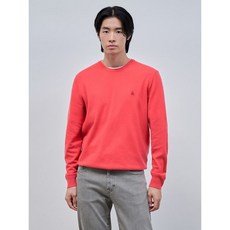 매장정품 빈폴 BEANPOLE MEN 울 캐시미어 혼방 라운드 니트 - 코럴 250795