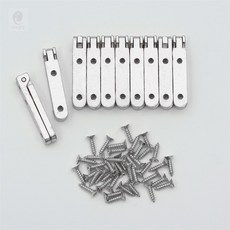 영달철물 90도 소품 경첩 10세트 실버 홈퍼니싱