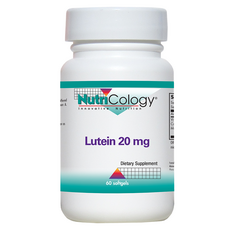 NutriCology 葉黃素軟膠囊 20mg, 1罐, 60顆