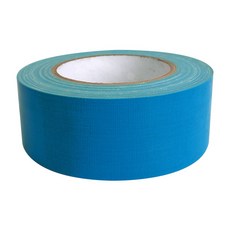 국산 유광 면테이프 하늘색 50mm x 25M 개퍼 테이프
