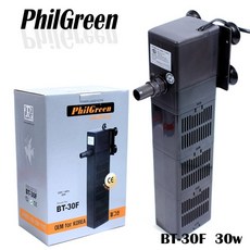 빠른발송관상어몰 필그린 측면여과기 BT-30F 30W BT-F30, 1개